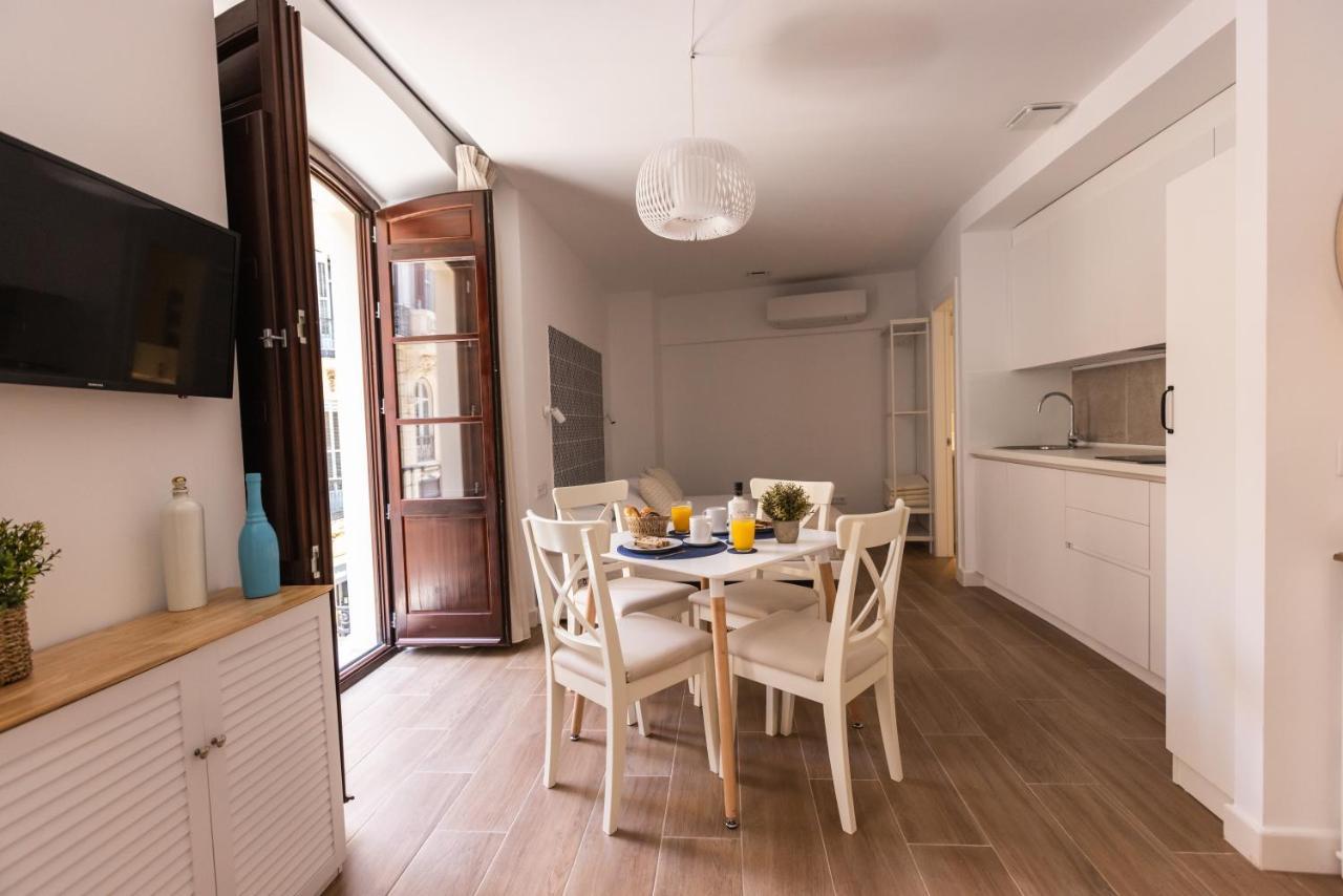 Apartamento Especeria Blue By #Cuatrocallesflats Малага Екстериор снимка